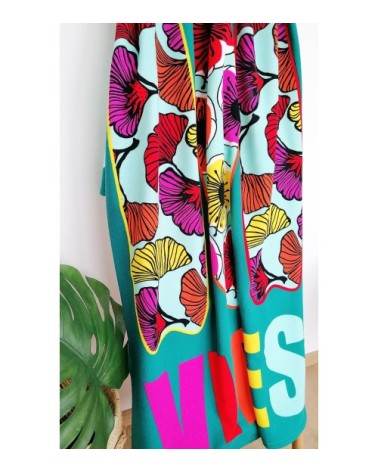 Serviette de plage microfibre Doska 90x170 220g/m²