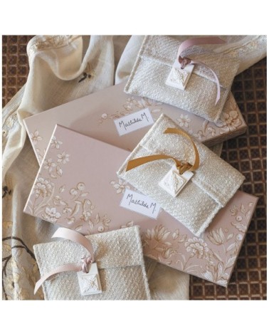Coffret de 2 pochettes parfumées - fleur de coton