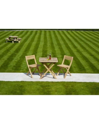 Chaise pliante en bois clair FSC