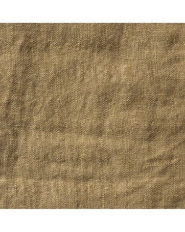 Taie d'oreiller lin lavé mastic 50X70 CM