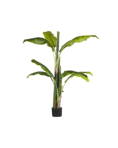 Plante artificielle bananier 154 cm avec pot