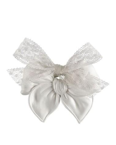 Pochon de 3 décors parfumés nœud - voile de lin