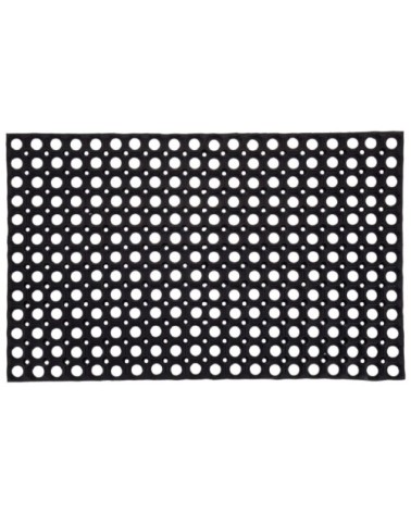 Paillasson caillebotis en caoutchouc 40x60