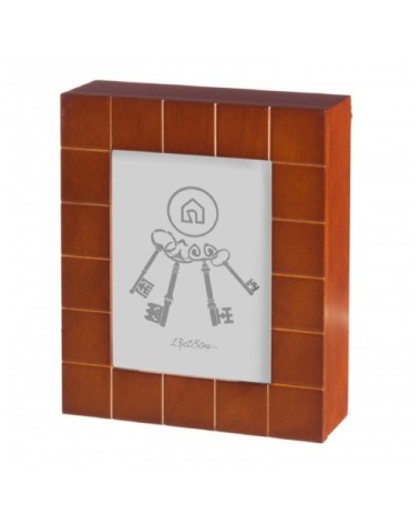 Boîte à clés murale pour photo 13x18cm