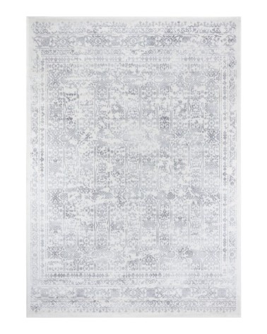 Tapis Vintage Oriental - Ivoire et Gris Clair - 160x215cm
