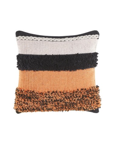 Coussin décoratif en tissu multicolore 45x12cm