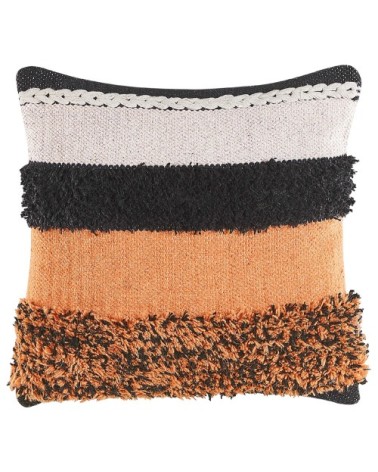 Lot de 2 coussin décoratifs en tissu multicolore 45x12cm
