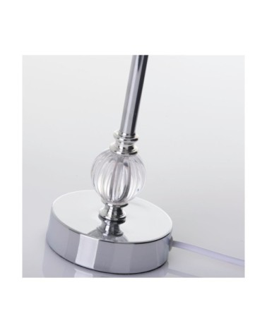 Grande Lampe CRISTAL en métal et Acrylique 50 cm