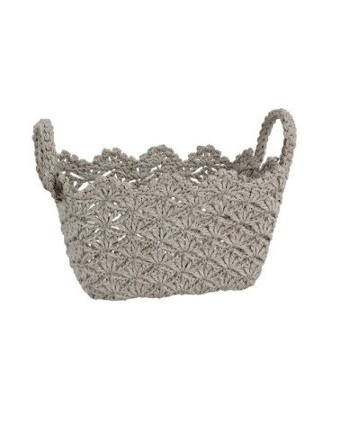 Panier en crochet rigide