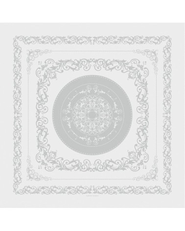 Nappe antitache déperlant pur coton blanc 174X304