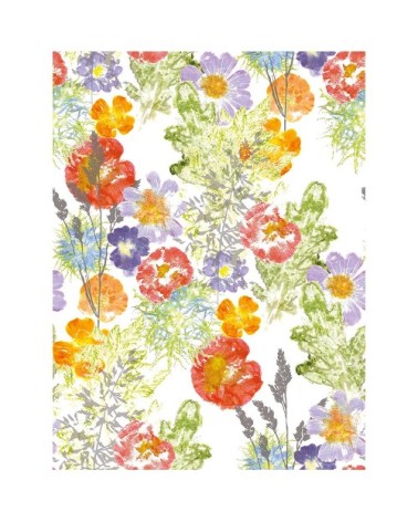 Torchon  pur coton multicolore 50x70