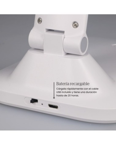 Lampe de bureau LED à intensité et température réglables 32x28x17