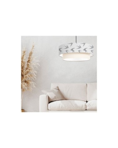 Suspension Double Hirondelle Ø 65 x H 30