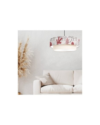 Suspension Double Visage Ø 65 x H 30