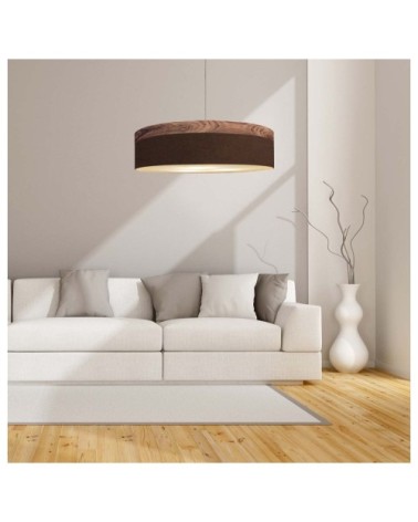 Suspension Boobby Slim chocolat Ø 65 x H 20