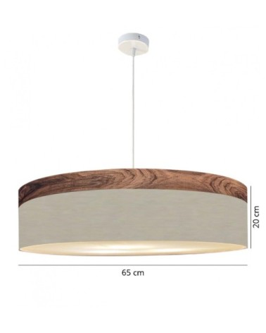 Suspension Boobby slim Taupe Ø 65 x H 20