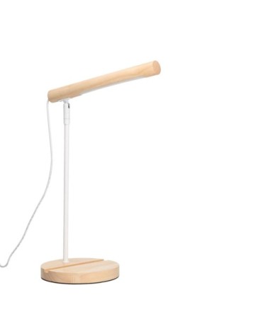 Lampe de bureau LED en bois 36x25x15