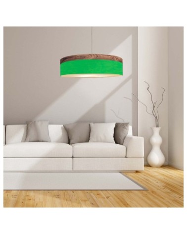 Suspension Boobby slim Vert électrique Ø 65 x H 20