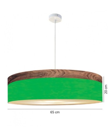 Suspension Boobby slim Vert électrique Ø 65 x H 20