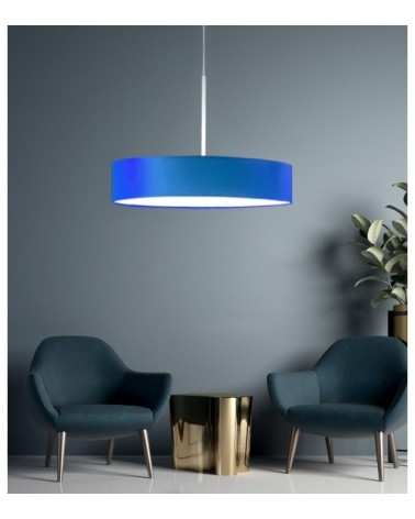 Suspension Stella Bleu Ø 65 x H 20