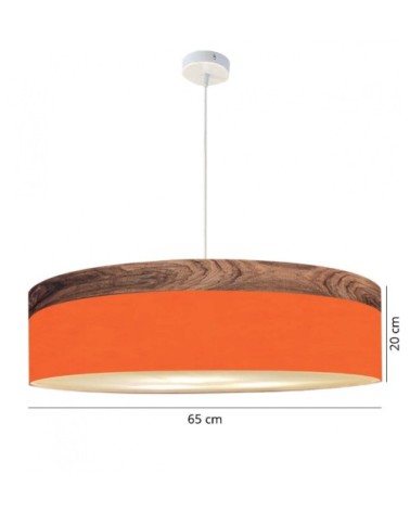 Suspension Boobby slim Orange Ø 65 x H 20