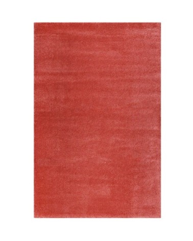 Tapis uni intemporel rose framboise pour salon/chambre 225x160