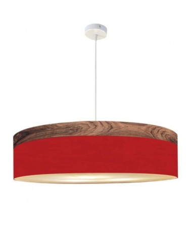 Suspension Boobby slim Rouge Ø 65 x H 20