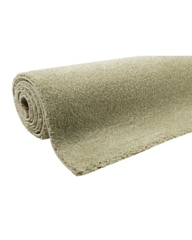 Tapis uni intemporel vert pistache pour salon, chambre 170x120