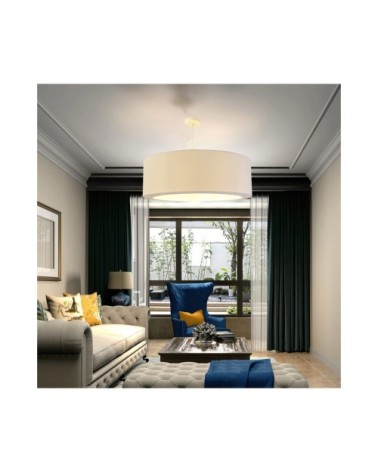 Suspension Silvio beige T 65 x H 25