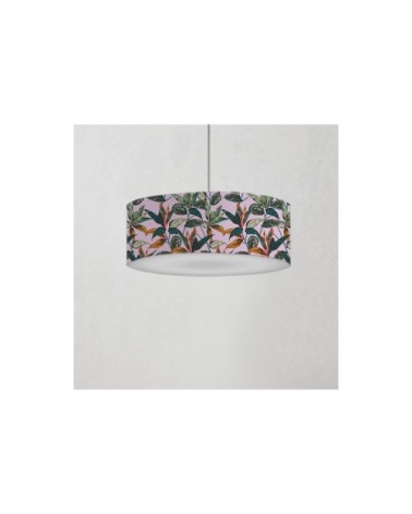 Suspension forêt rose acidulée Ø 60 x H 25