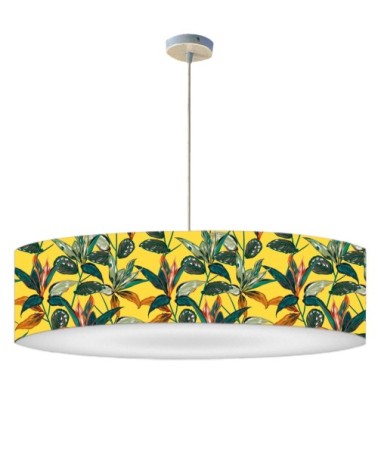 Suspension forêt jaune acidulée Ø 60 x H 25