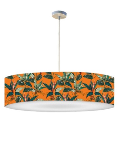 Suspension forêt orange acidulée Ø 60 x H 25