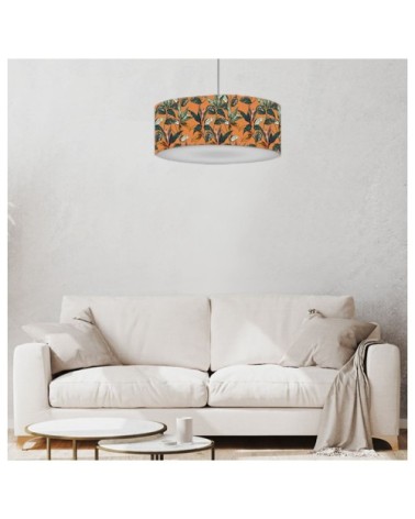 Suspension forêt orange acidulée Ø 60 x H 25