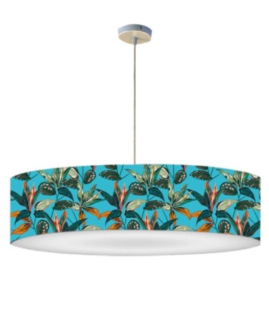 Suspension forêt bleue acidulée Ø 60 x H 25