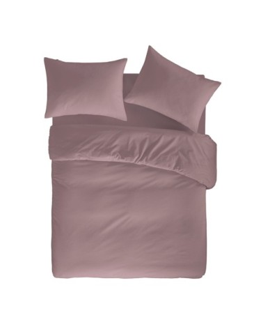 Housse de couette en coton mauve 260x240 cm