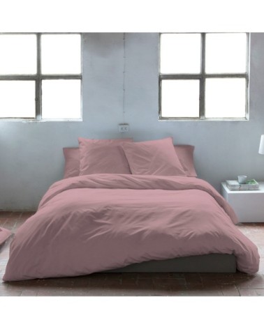 Housse de couette en coton mauve 260x240 cm