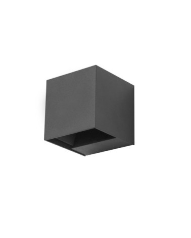Applique Extérieure LED (2 pcs) Modulable 3000K Gris Urbain Rex