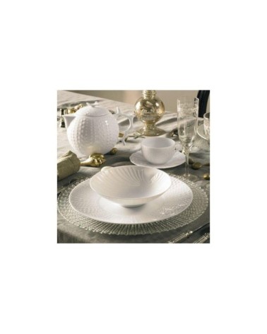 Coffret 6 assiettes plates D25,5cm