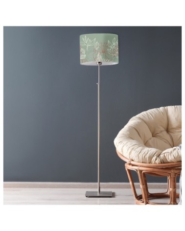 Abat-jour Lampadaire Bouquet Vert Olive Ø 45 x H 25