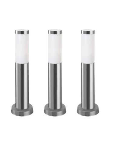 Balise Extérieure de Jardin (3 pcs) 23W Gris Urbain Koral