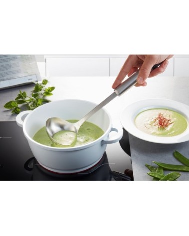 Ecumoire en acier inoxydable argent