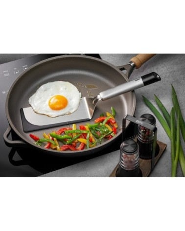 Spatule à sandwich en acier inoxydable argent