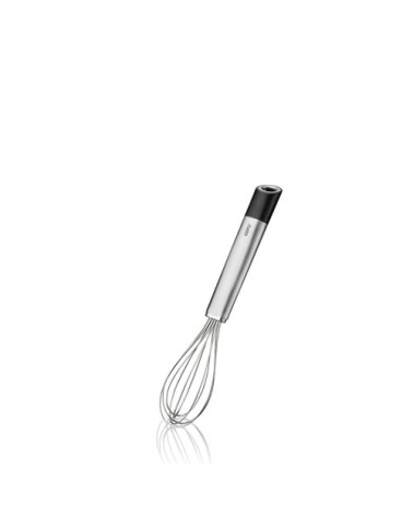 Fouet en acier inoxydable argent 22cm