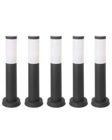 Balise Extérieure de Jardin (5 pcs) 23W en Acier Inoxydable Koral
