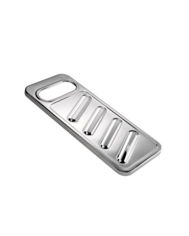 Eminceuse à pommes de terre en acier inoxydable argent