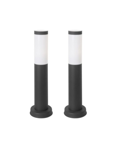 Balise Extérieure de Jardin (2 pcs) 23W en Acier Inoxydable Koral