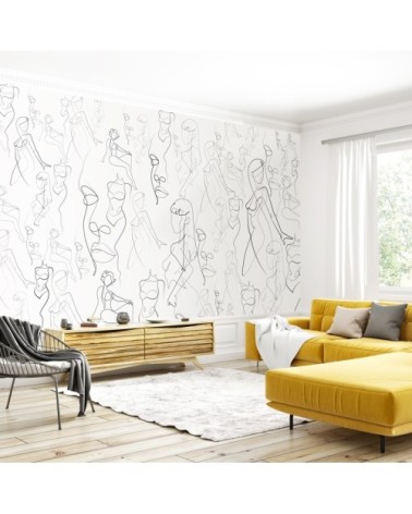 Papier Peint Panoramique L432xH270cm Noir