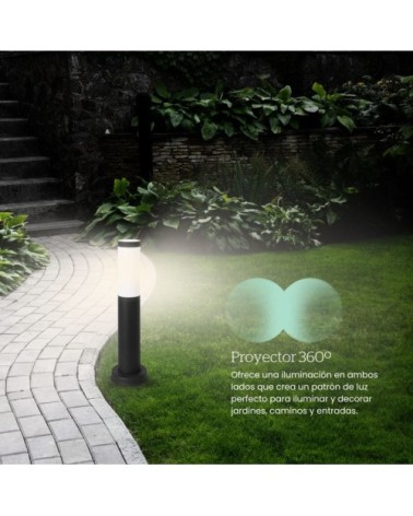 Balise Extérieure de Jardin (2 pcs) 23W en Acier Inoxydable Koral
