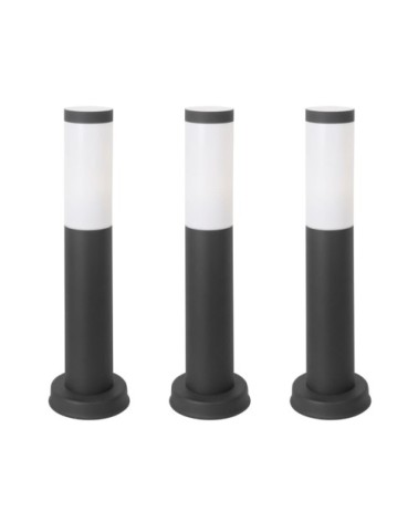 Balise Extérieure de Jardin en Acier Inoxydable 23W (3 pcs) Koral