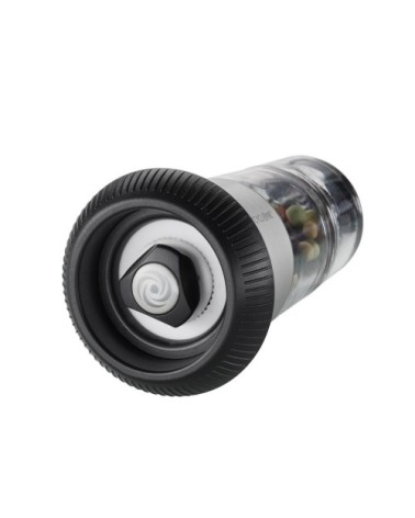 Moulin à poivre avec salière inox en acier inoxydable argent